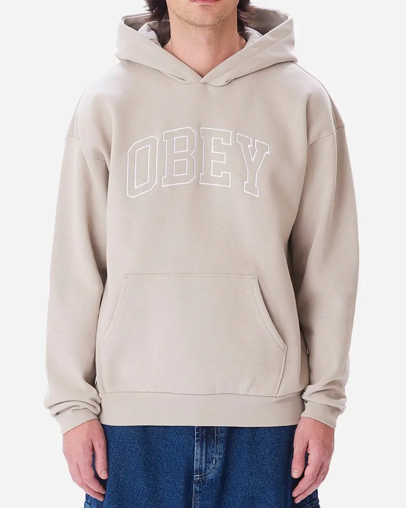 Institute Extra Heavy Hood - Silver Grey