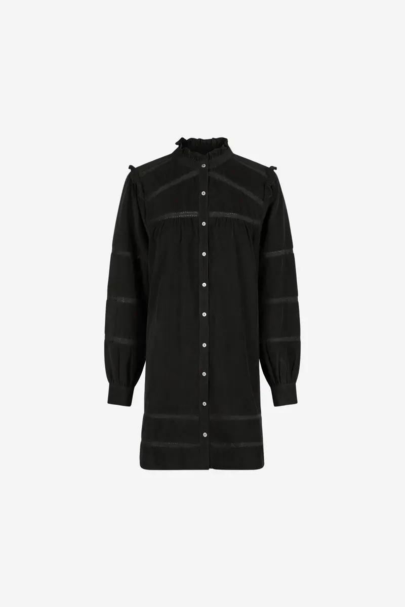 Iriro Corduroy Dress Black