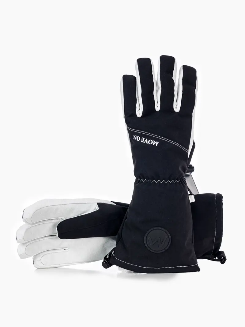 Isbre lang skihanske unisex Sort