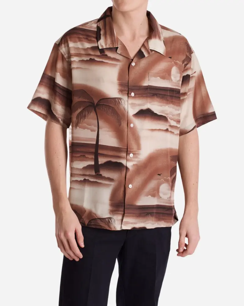 Island Shirt - Brown