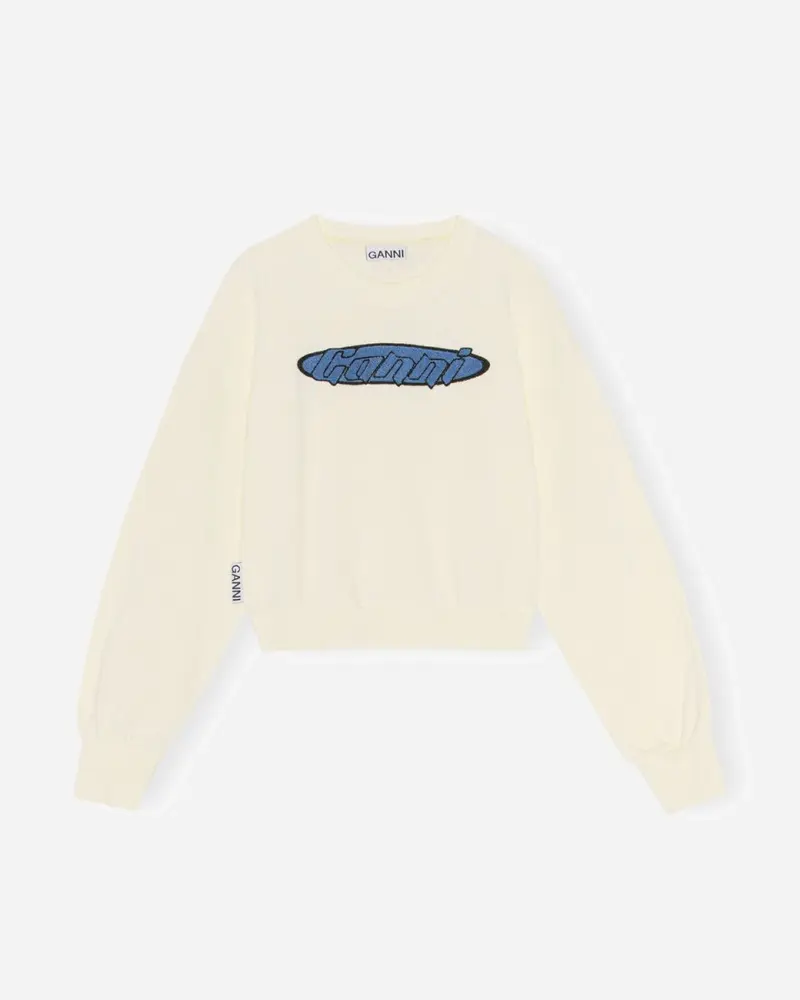 Isoli Artwork Sweatshirt - Egret