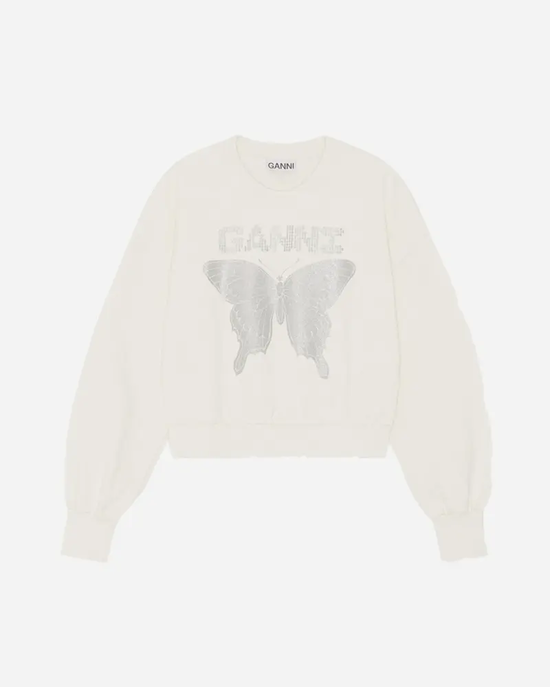 Isoli Butterfly Sweatshirt - Egret