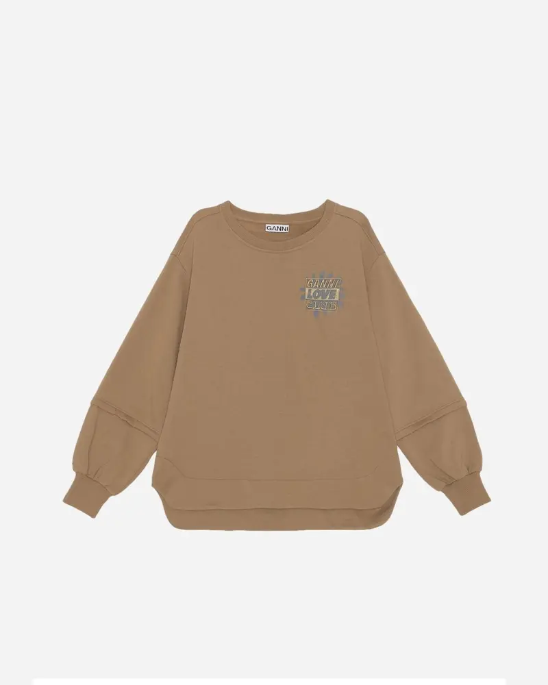 Isoli O-neck Sweatshirt - Tiger's Eye
