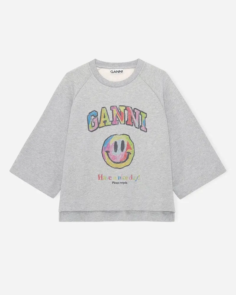 Isoli Reglan Sweatshirt - Paloma Melange