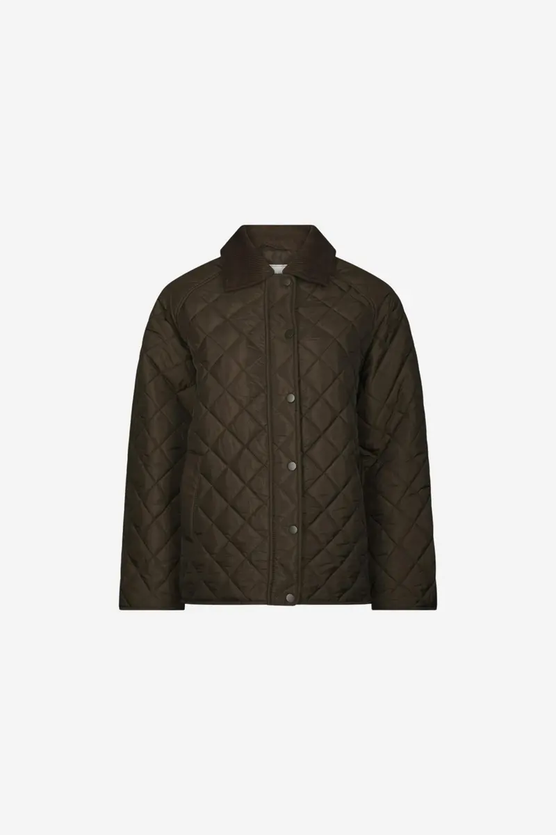 Iva Quilt Jacket Khaki