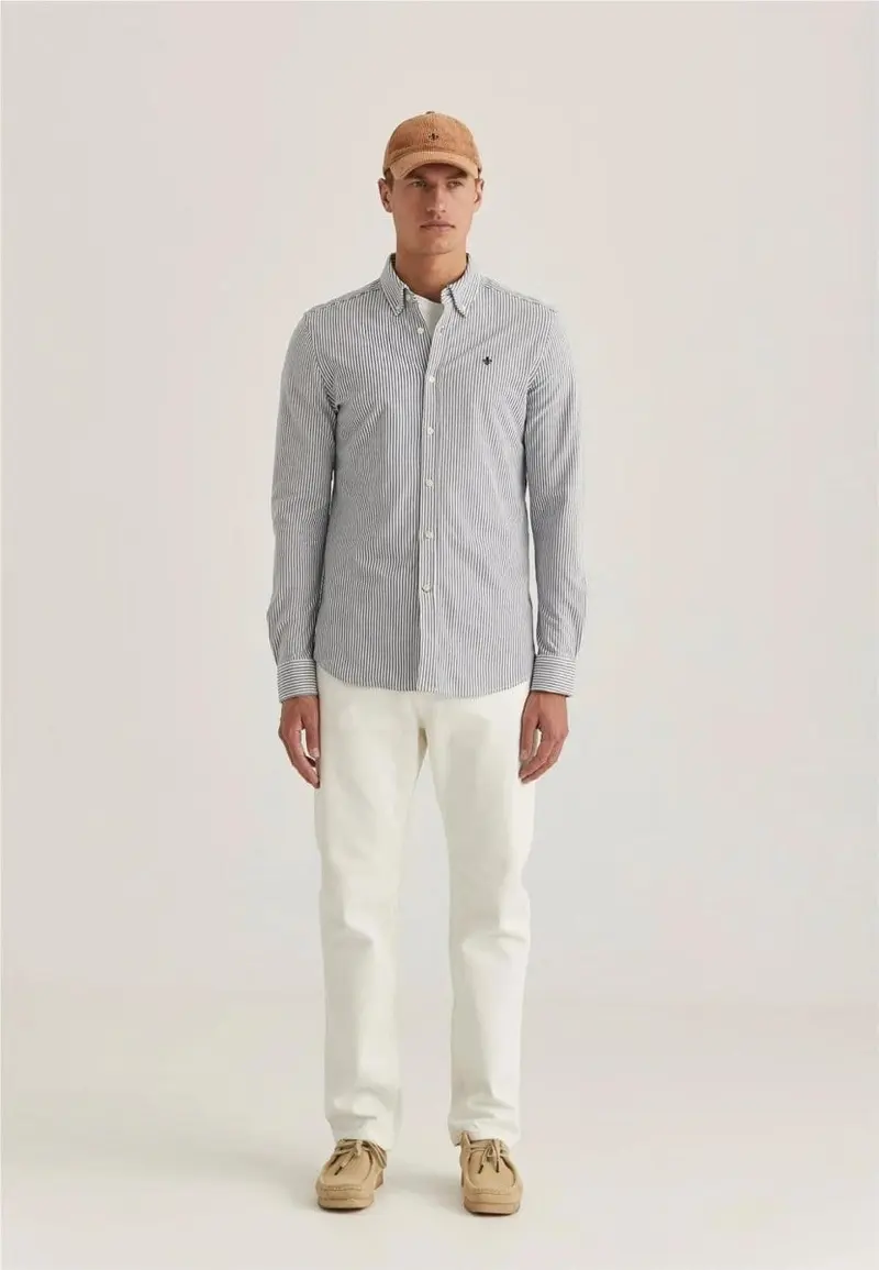 Ivory bd striped jersey