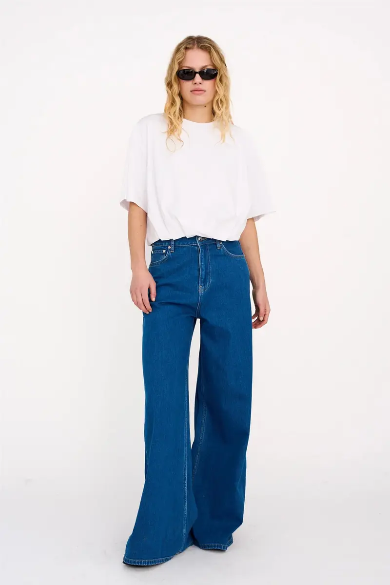 IVY-Tyla Oversize Jeans Wash Colindale