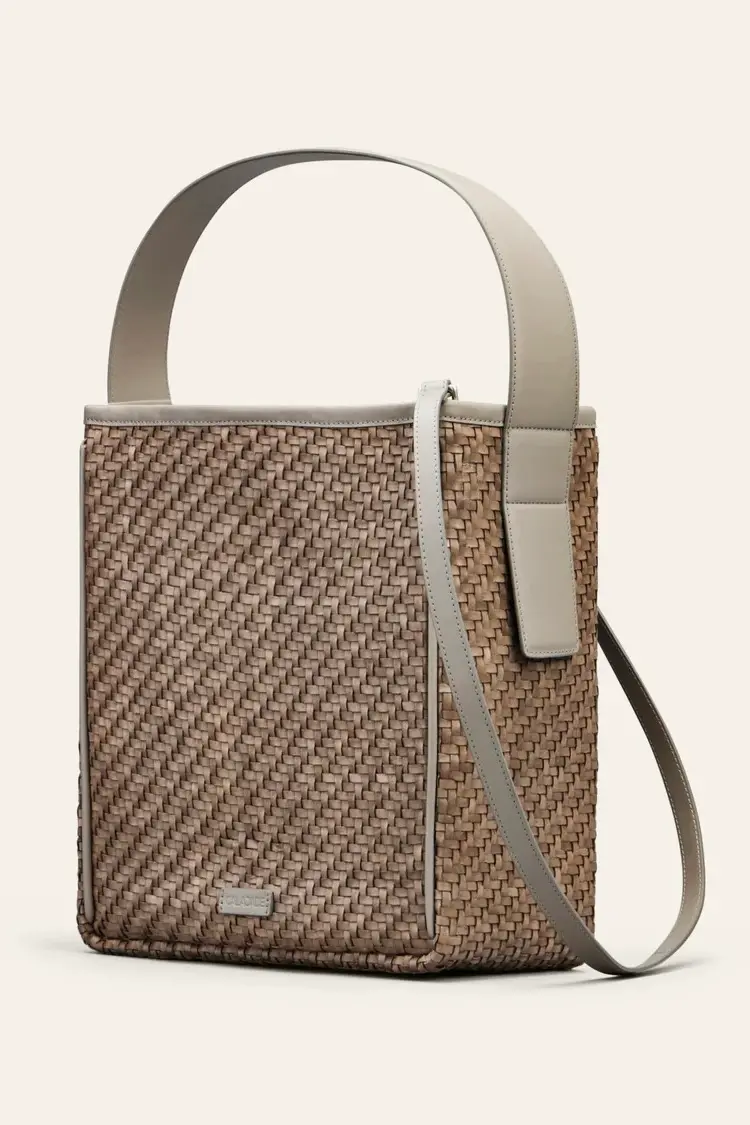 Iwa Twill Shoulder Bag Putty