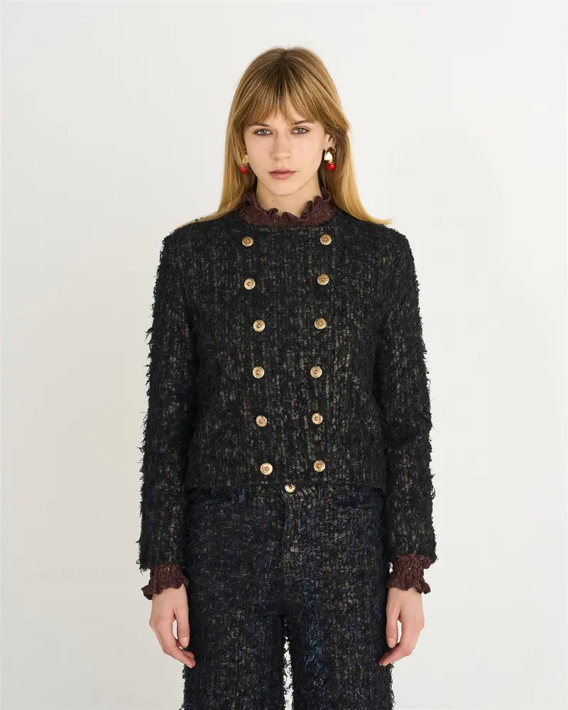 Jacket Lulu Over Blu Thread Gold Used