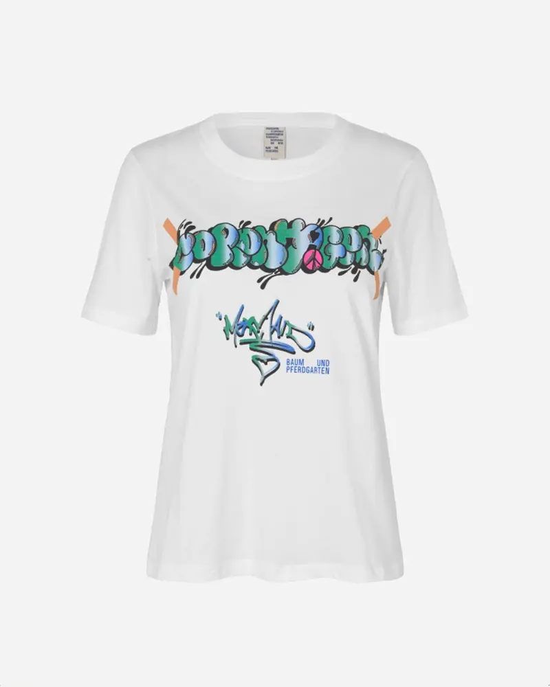 Jawo - Green Graffiti Tee