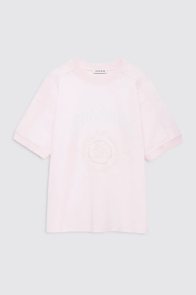 Jaylin Tee Collegiate Powder Pink