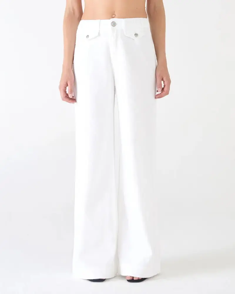 Jeans Filly Wide Leg Pin Diamond