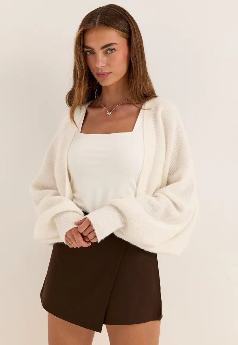Jersey Wrap Skort