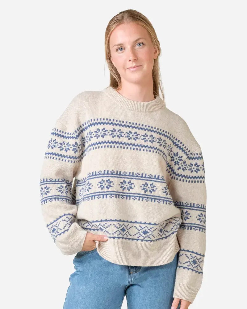 Jette Knit - Pastel sand/ocean