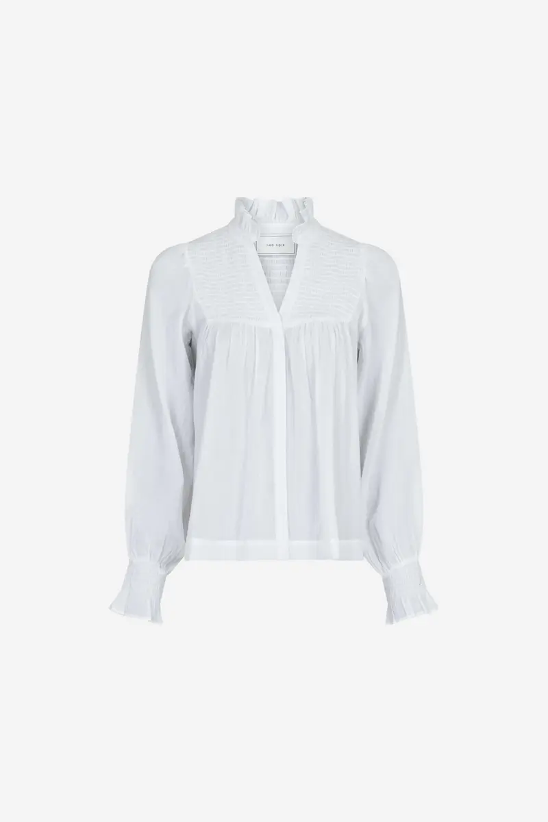 Jill S Voile Blouse White