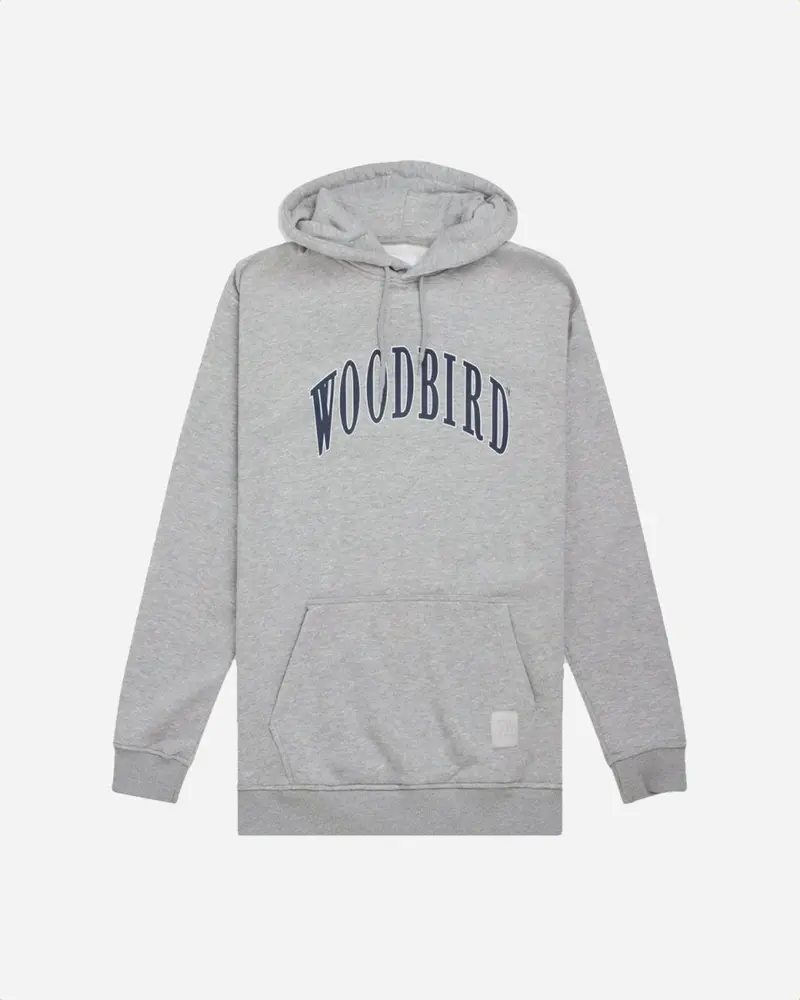 Jimmi College Hood - Grey Melange