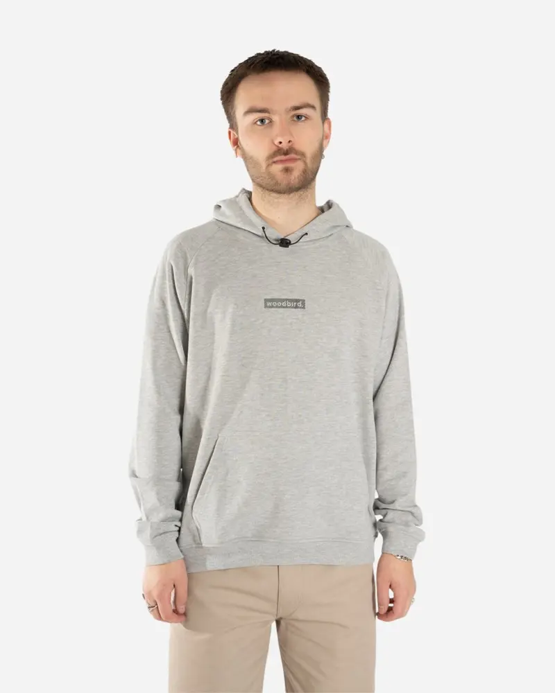 Jimmi Split Hood - Grey Mel