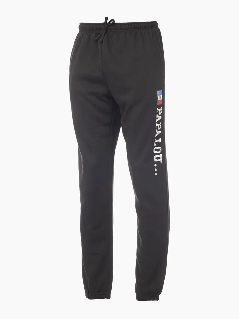 Joggebukse unisex Sort