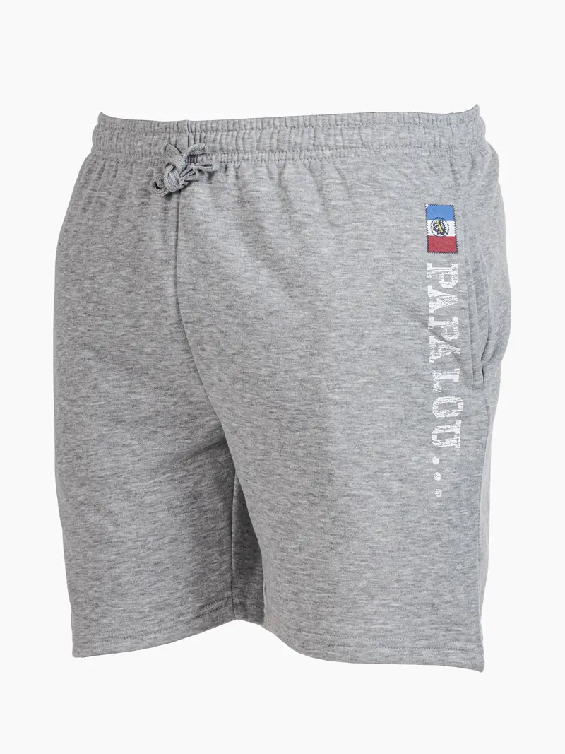 Joggeshorts unisex Grå melert