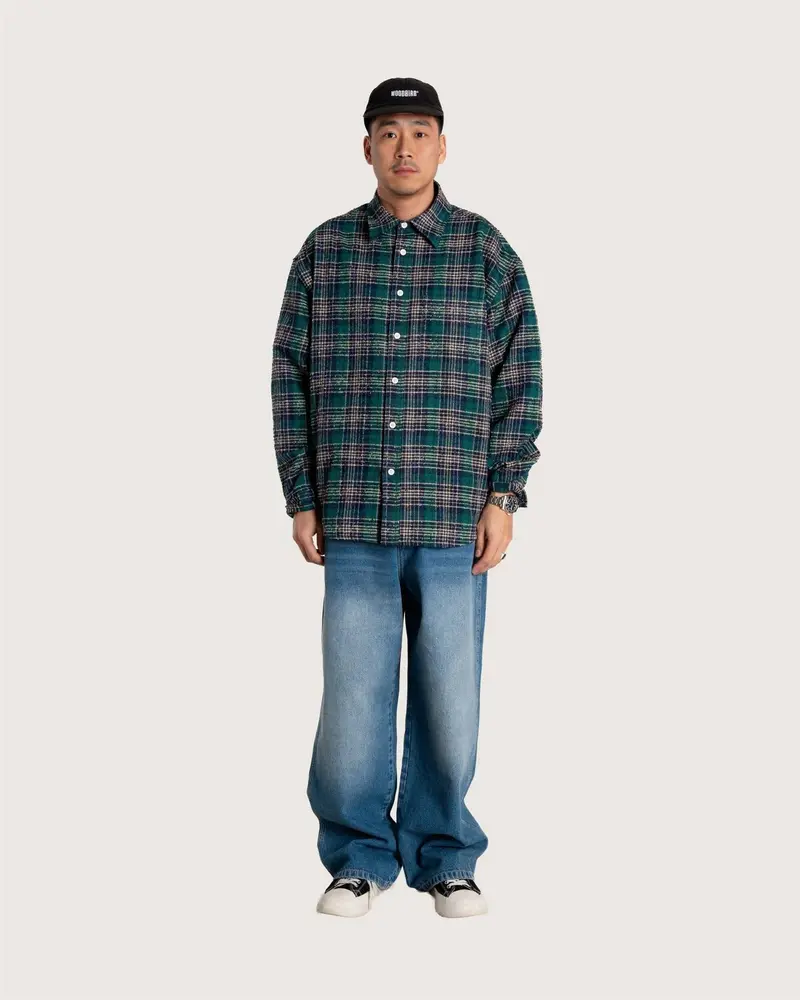Jong Em Check Shirt