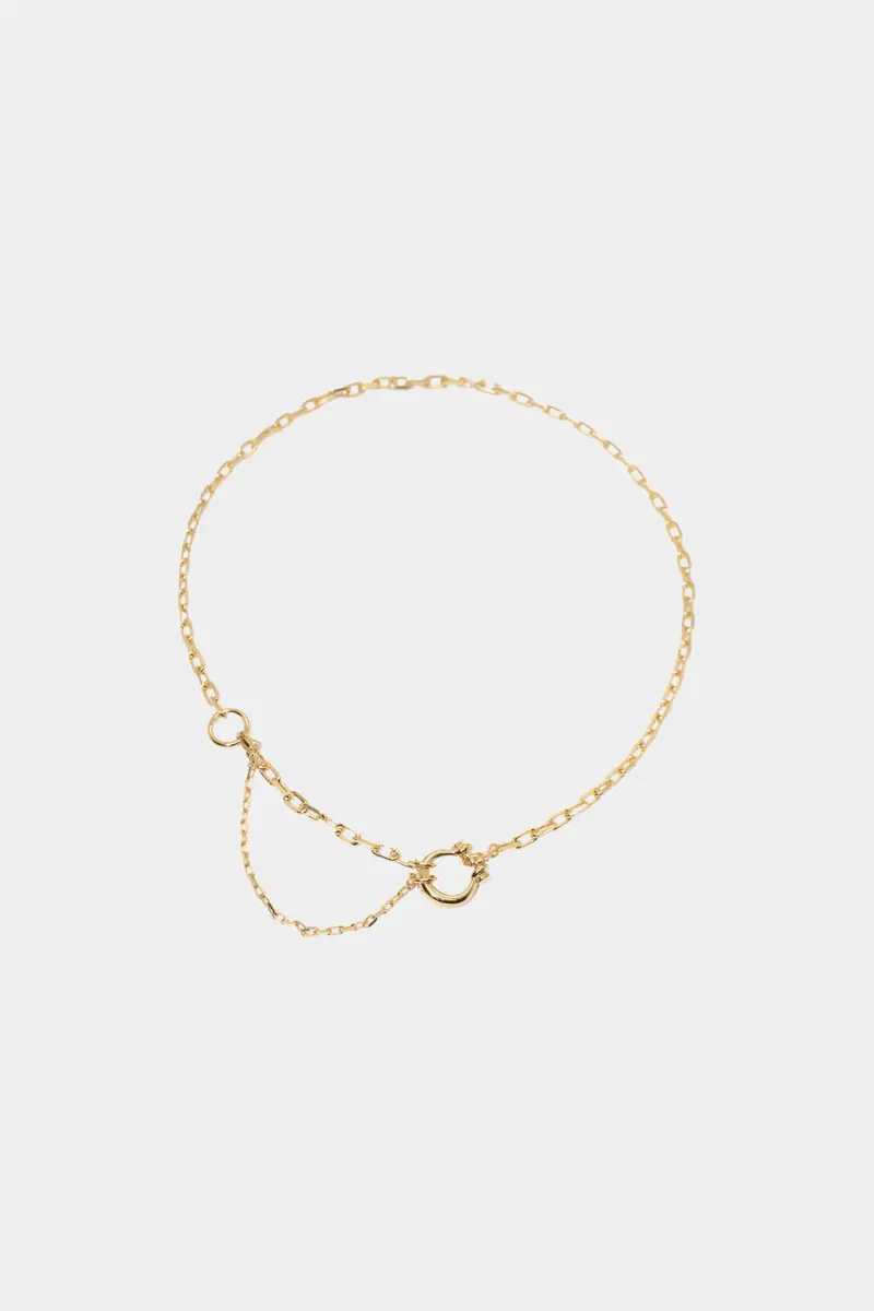 Jordan 38 Necklace Gold