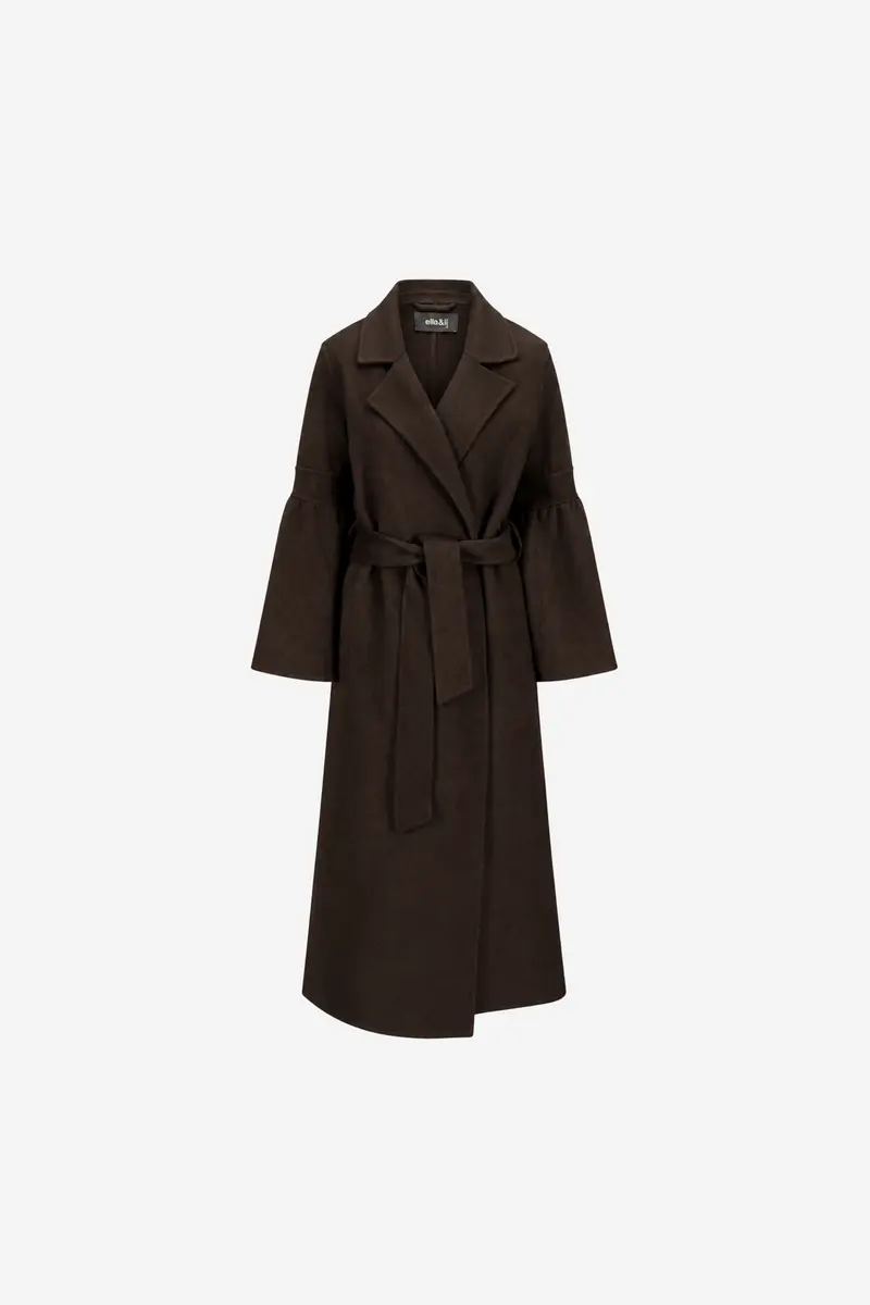 Juli Coat Dark Brown