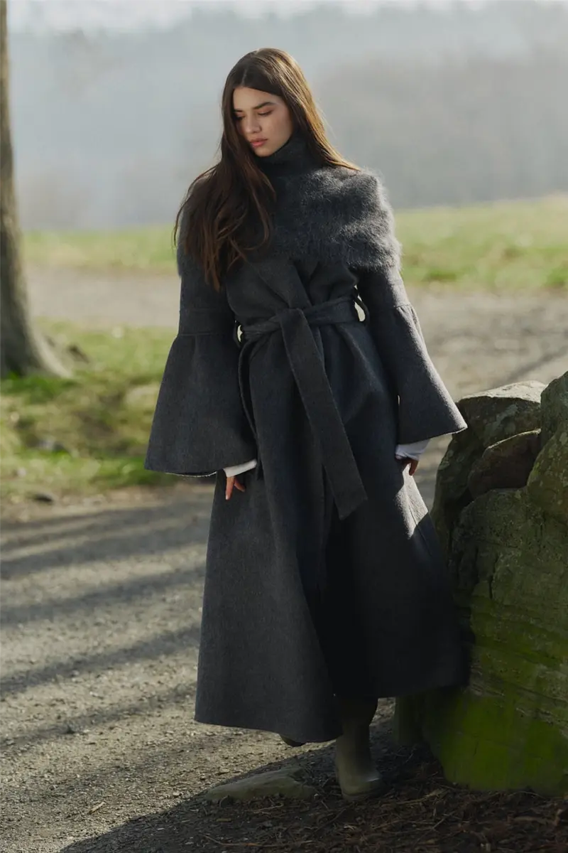 Juli Coat Dark grey
