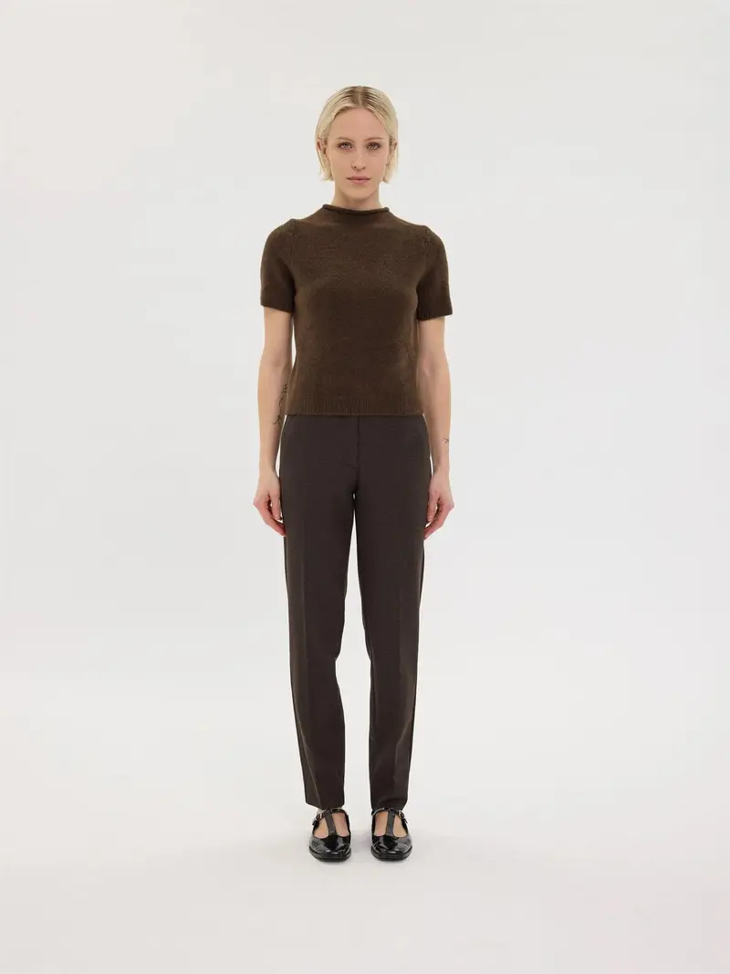JuliaFV 032 Ankle - Mocca Check