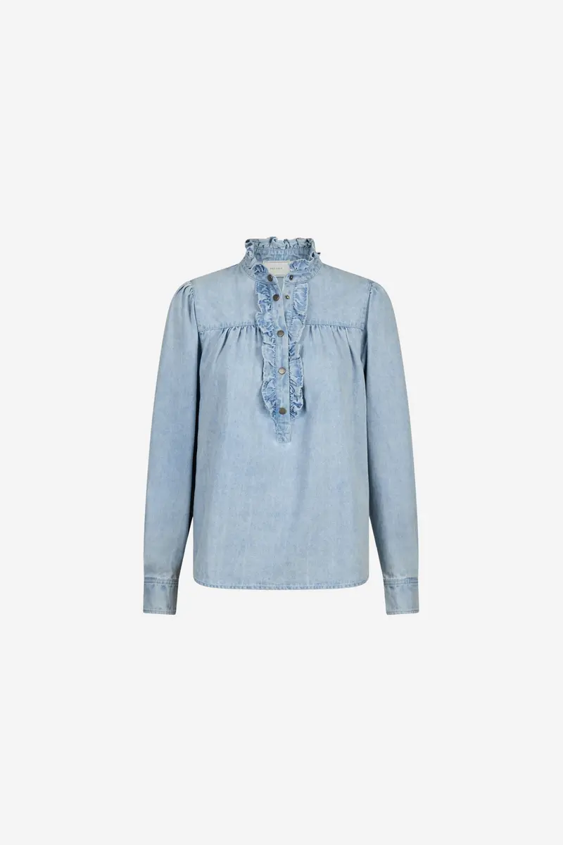 Justine Denim Shirt Light Blue