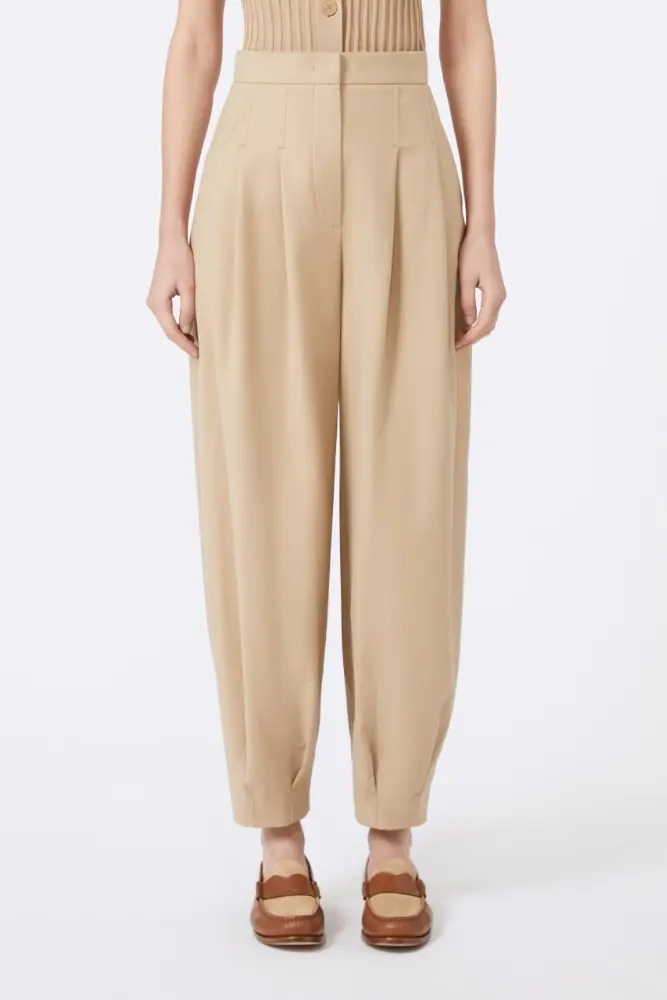 Kabuki Cotton Canvas Trousers