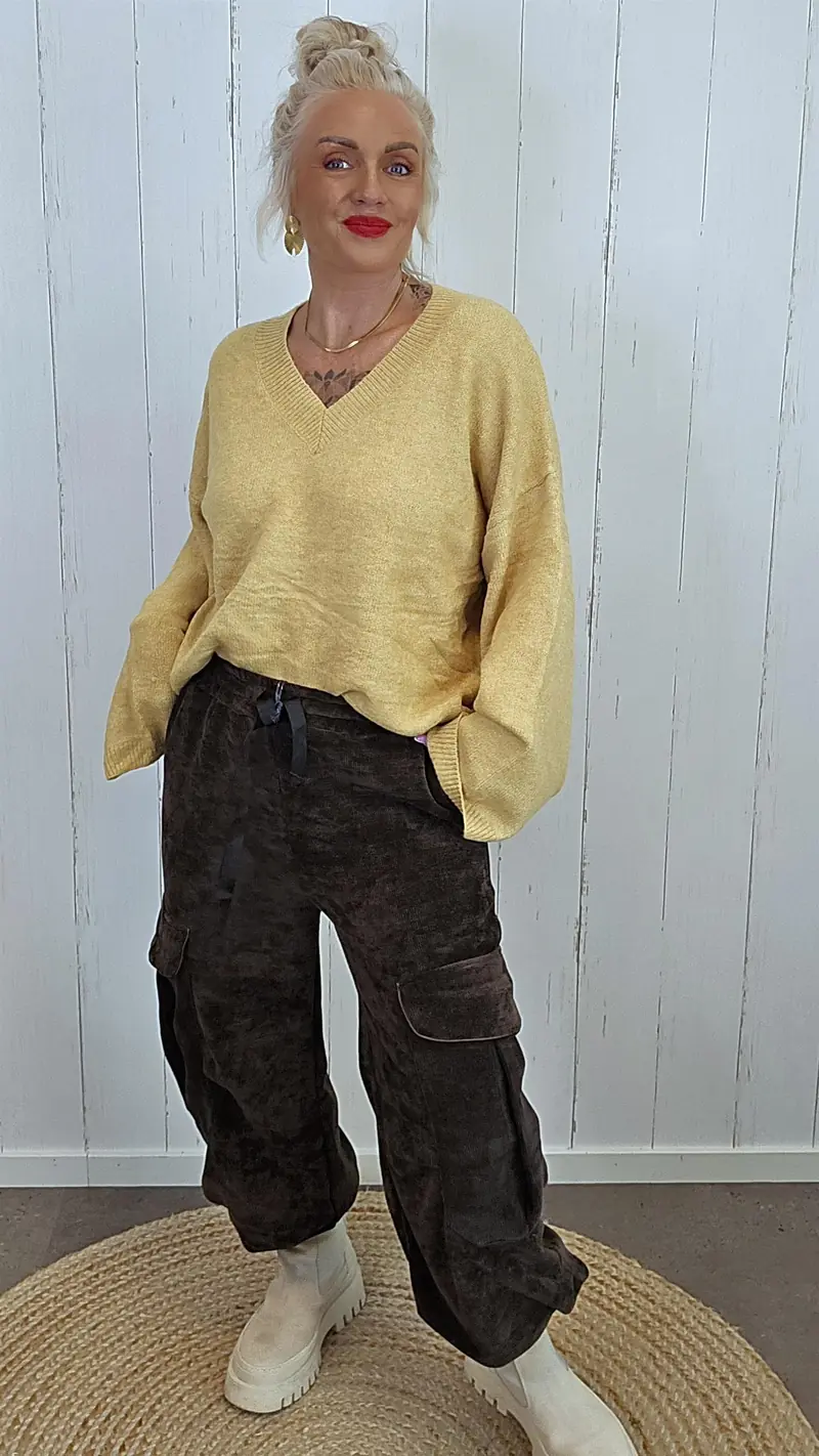 Kajsa bukse brun