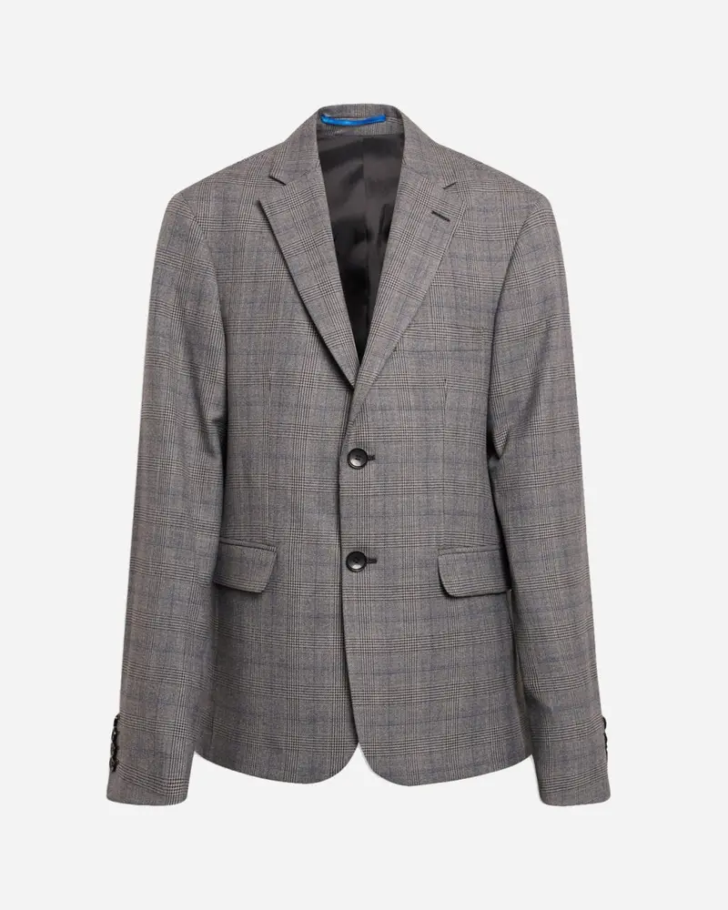 Kalle Check Blazer - Black Check
