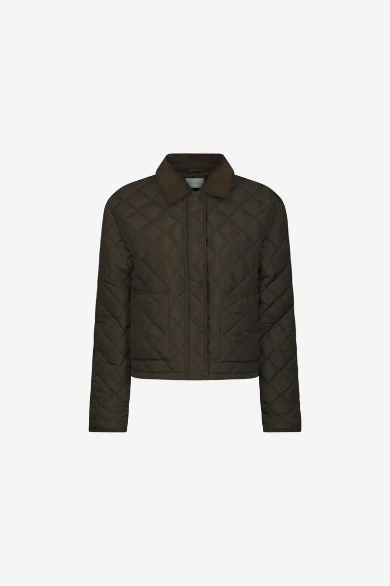 Kanya Quilt Jacket Khaki
