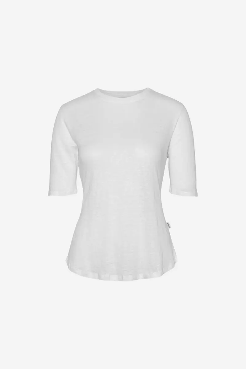 Karina Linen Tee White