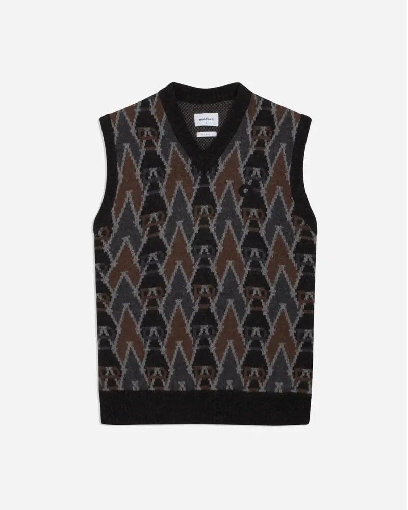 Karl Mono Vest - Dark Grey