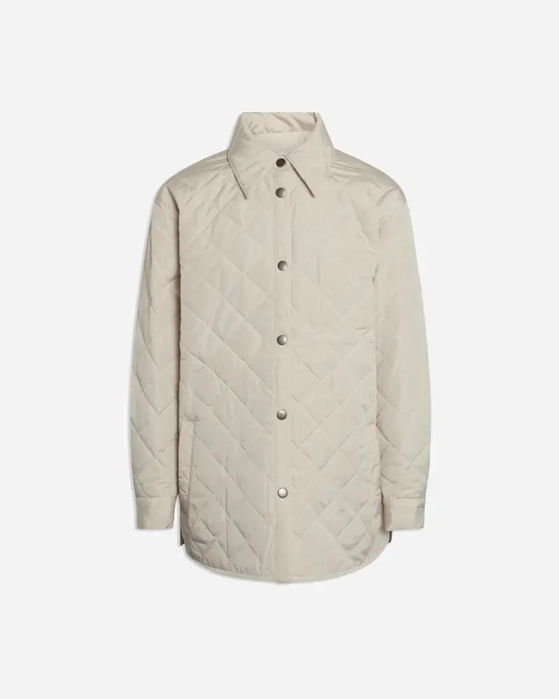 Kate Quilt Jacket - Off White