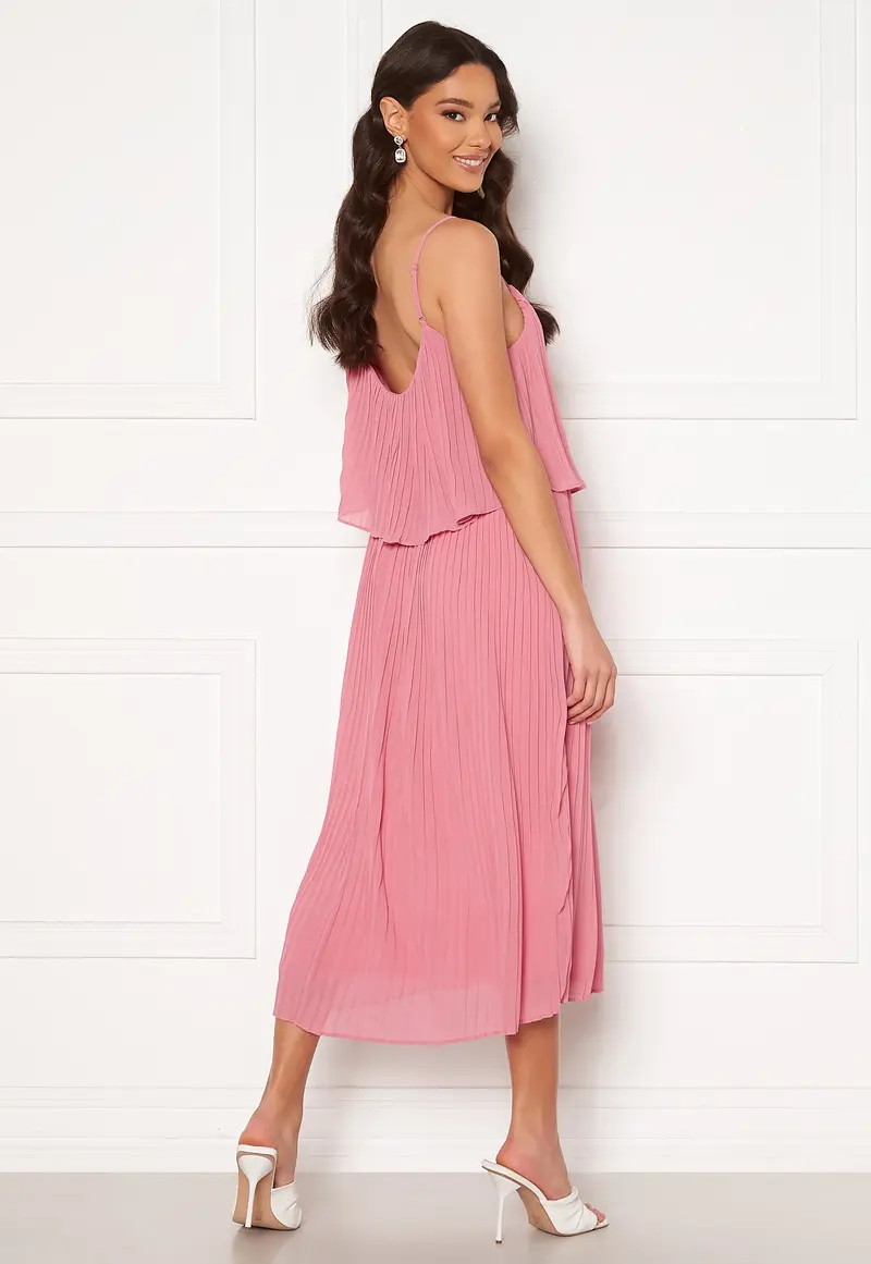 Katelyn S/L Pleated Midi Dress