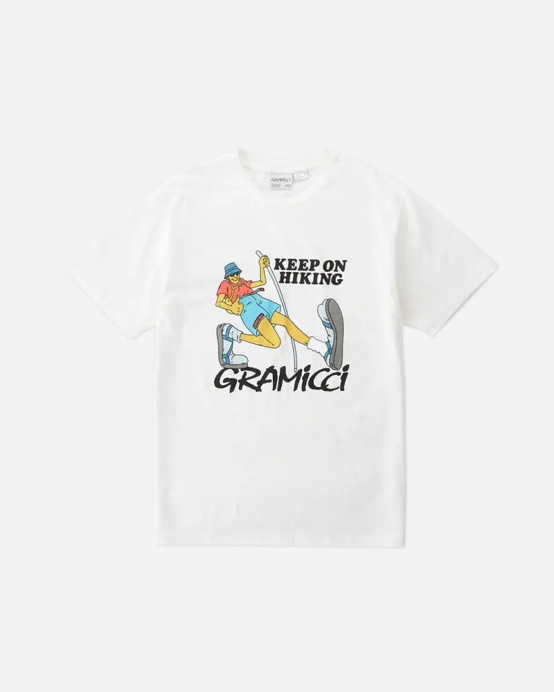 Keep On Hiking Tee - White