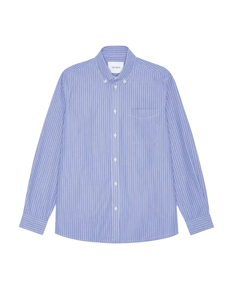 Kent Stripe Poplin Shirt