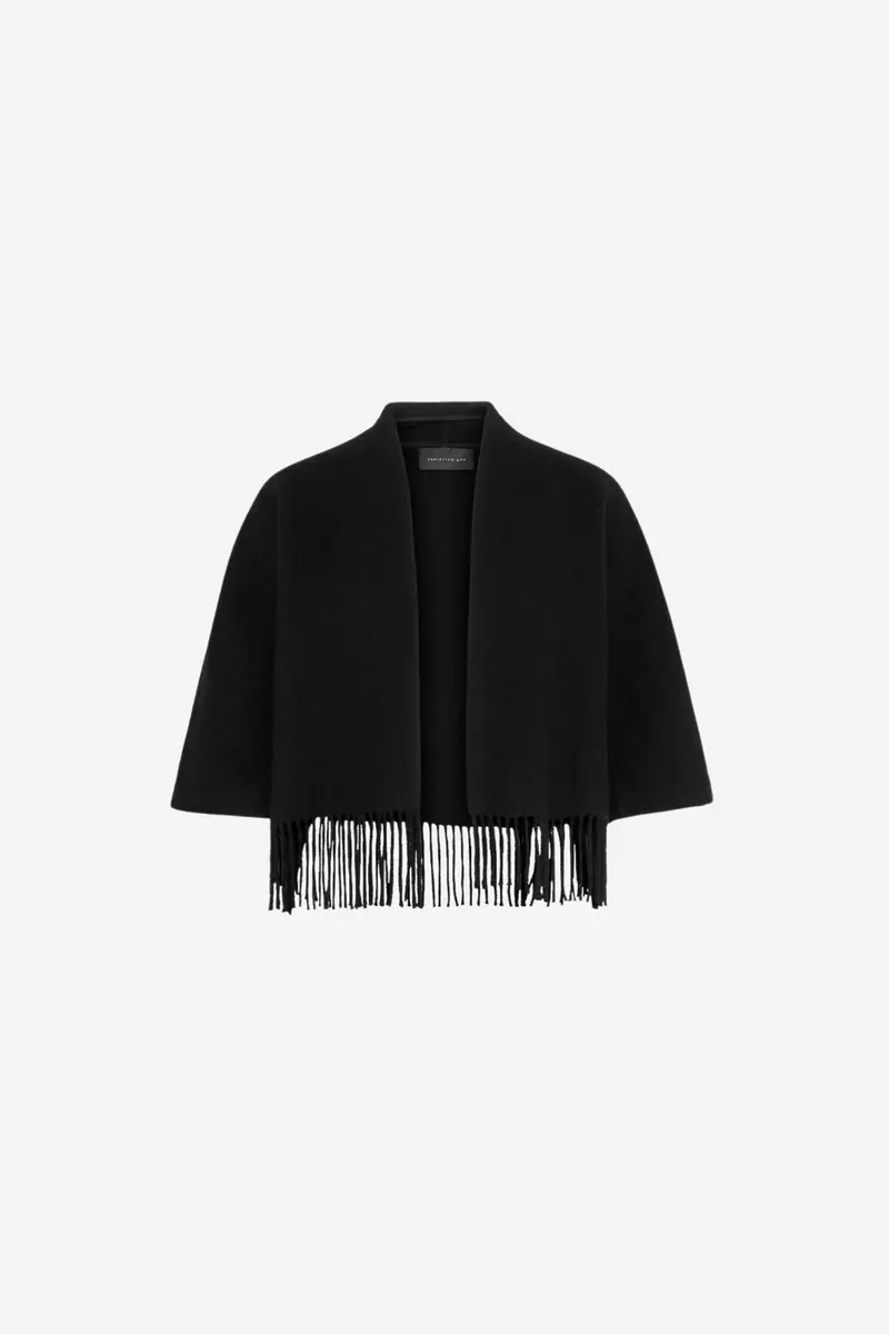 Keyla Lambswool Jacket Black