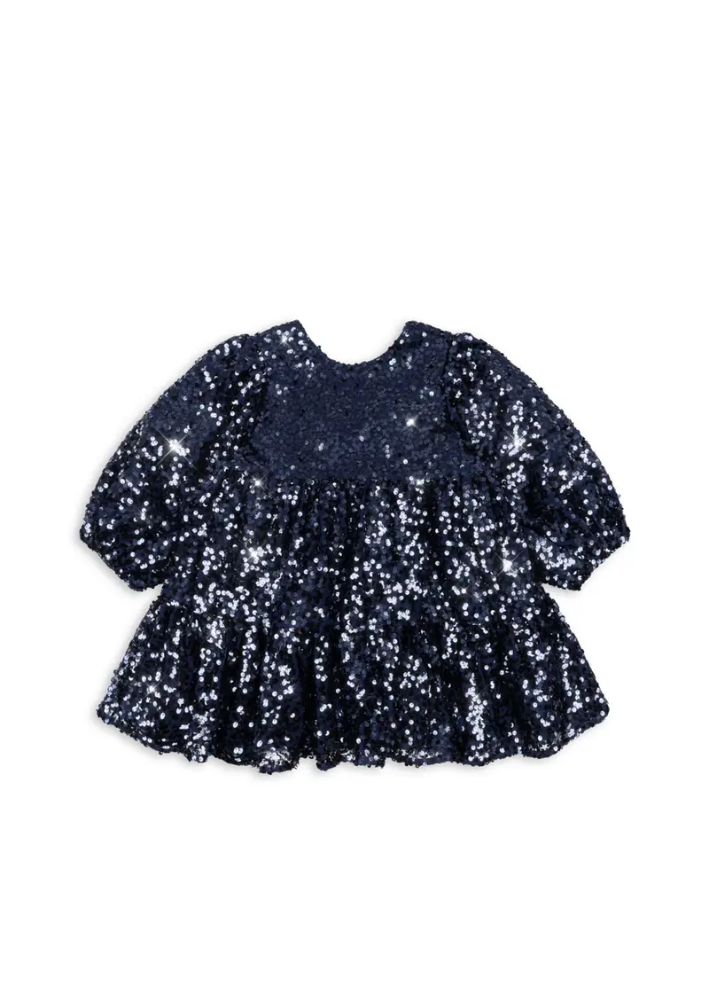 Konges Sløjd Lila Sequins Bow Kjole
