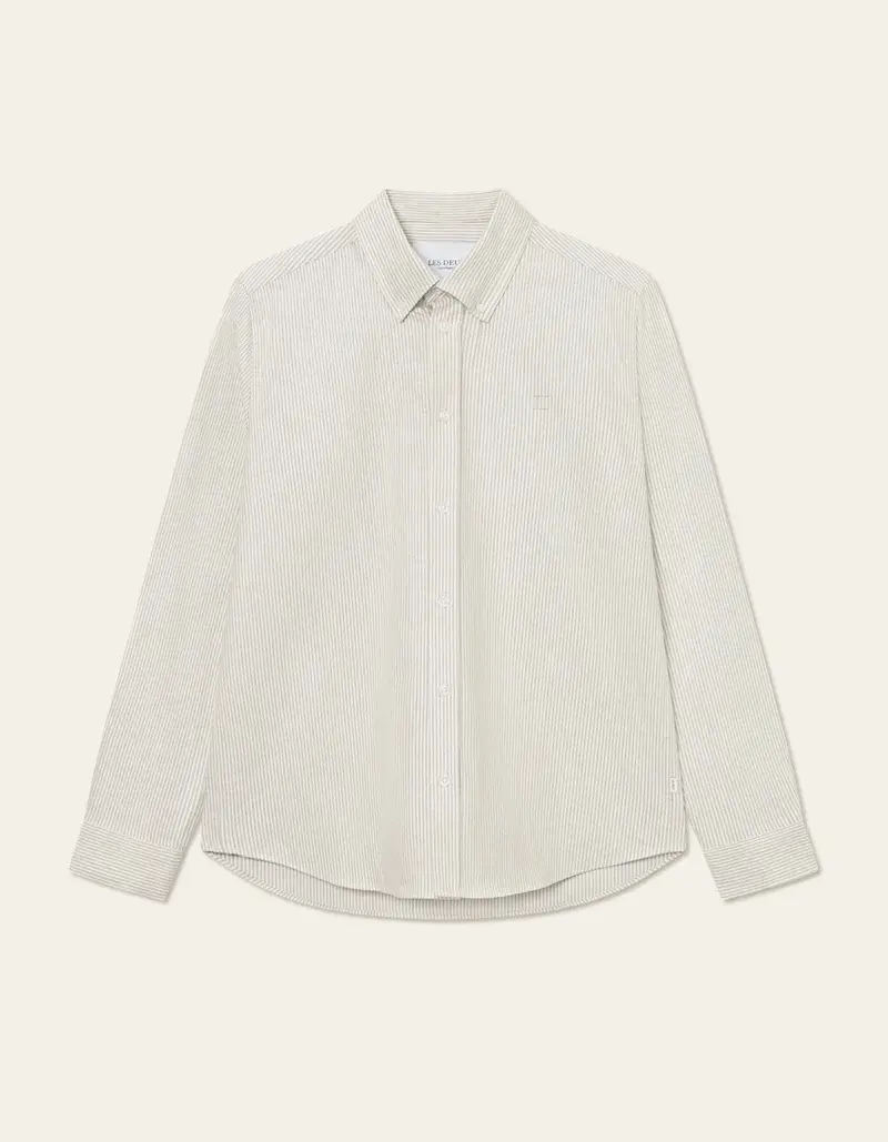 Konrad Stripe Oxford Shirt