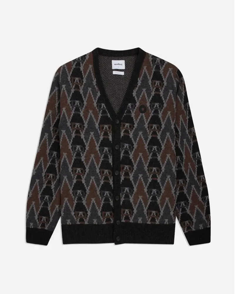 Koon Mono Cardigan - Dark Grey