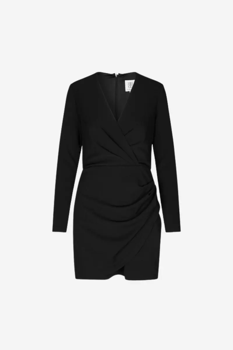 Kos Short Dress Black