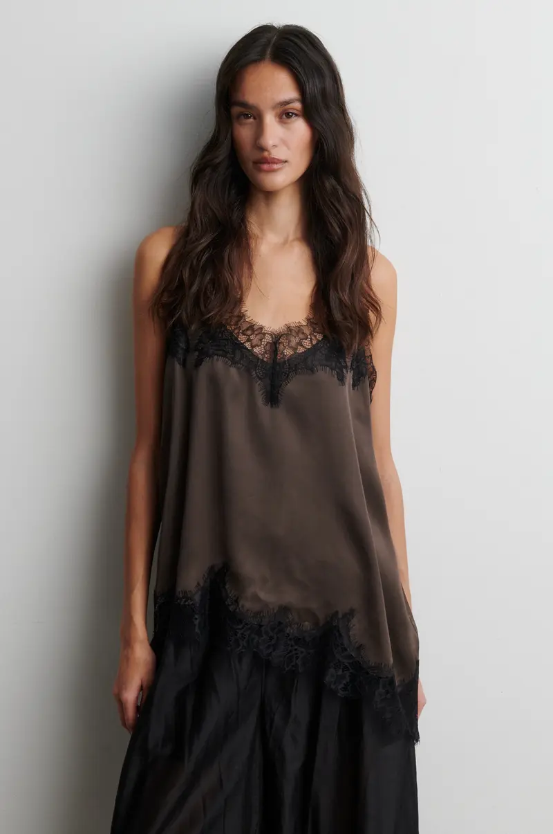 Lacia Contrast Strap Top