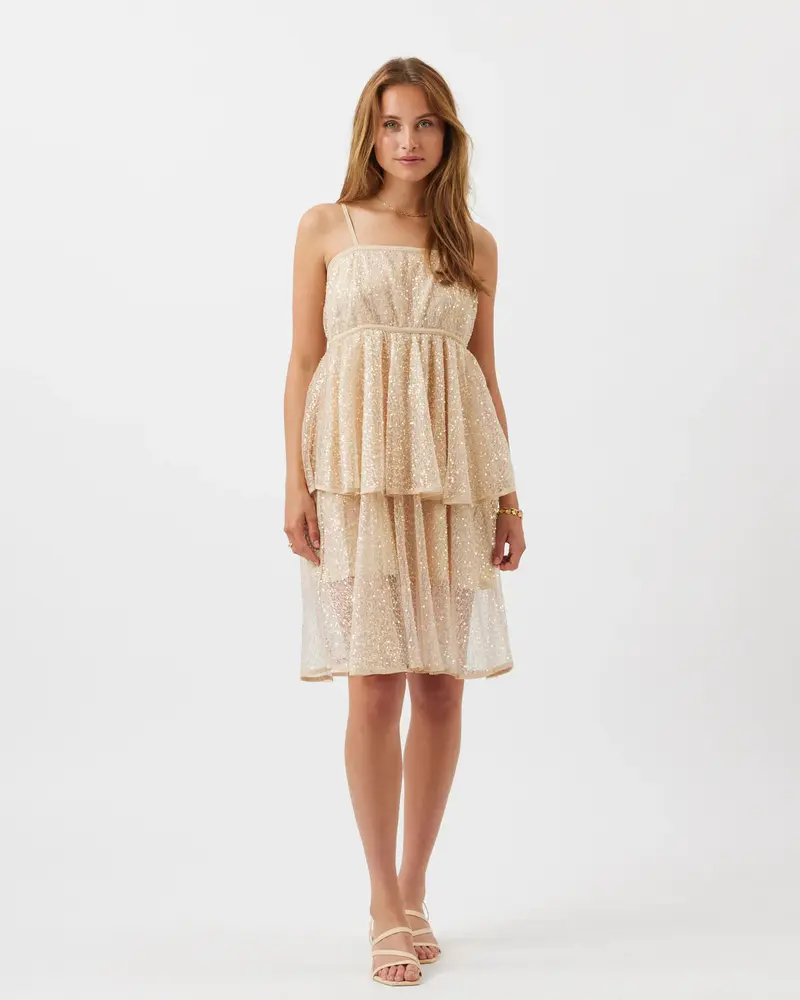 Lalo dress Champagne