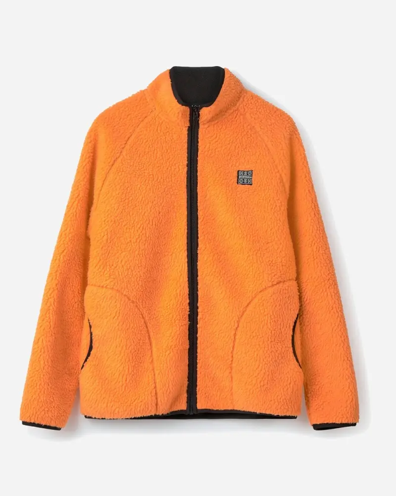 Langli Pile Jacket - Oriole Orange