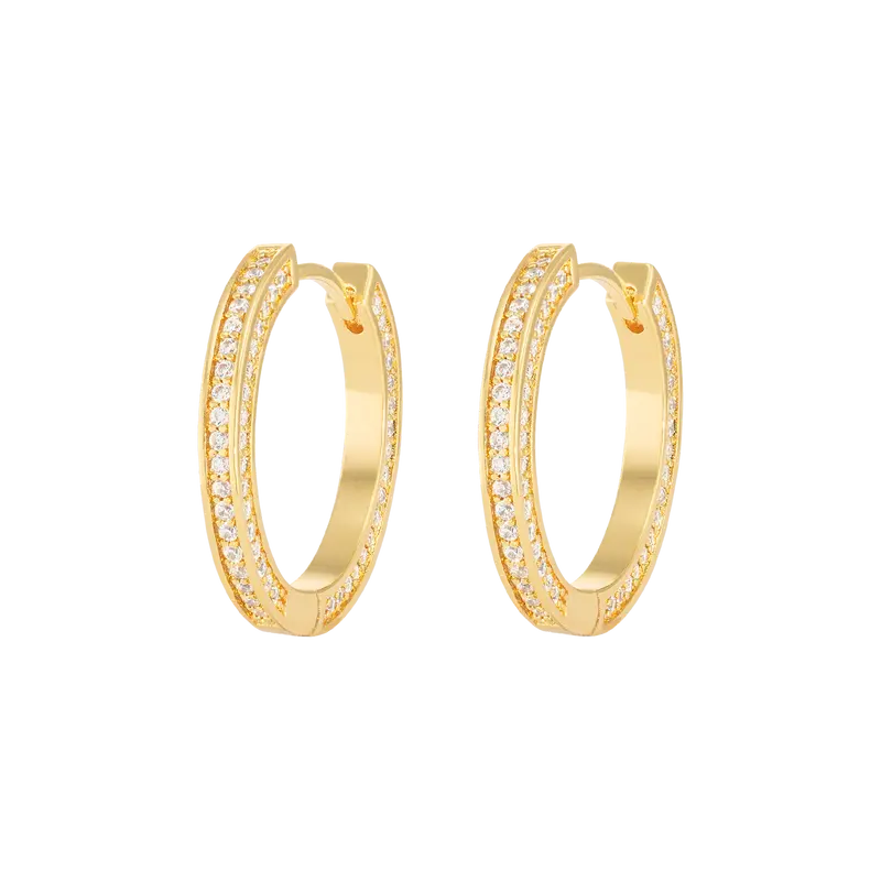 Large Eternity Hoops