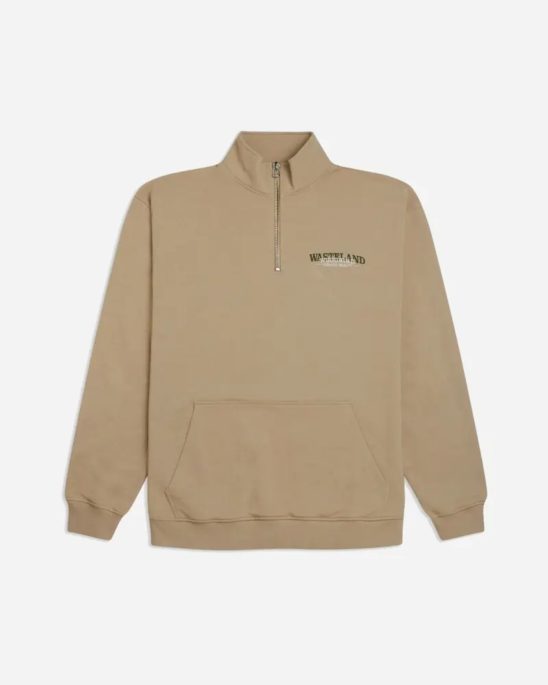 Lass WSTL Half-zip - Ecru