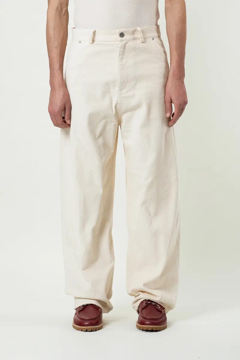 Le Pantalon Baggy Velours